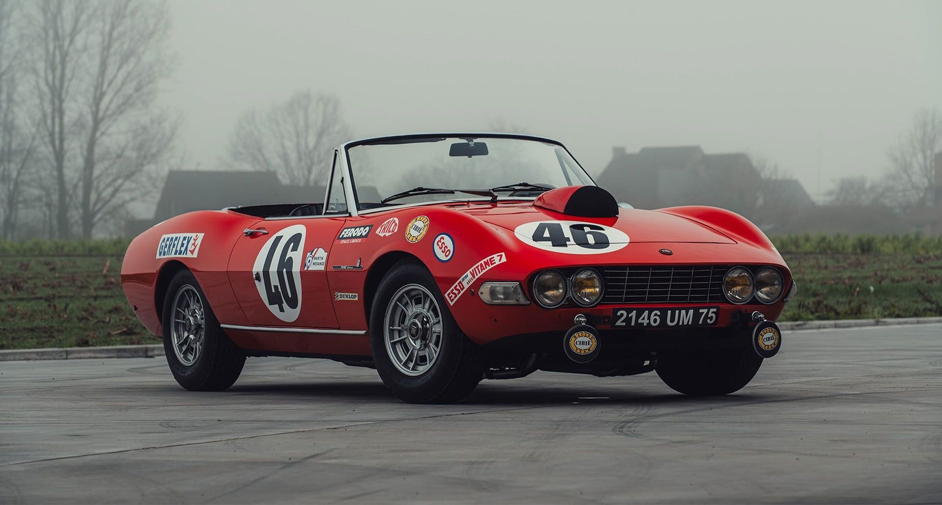 Meet the only Fiat Dino to ever tackle the 24hrs of Le Mans