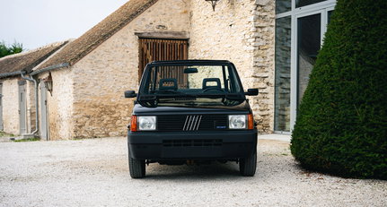 Guess what makes this Fiat Panda even rarer than its animal namesake