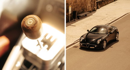 Fioravantis Tusco Cavalli nahm uns mit auf eine Spritztour in seinem handgeschalteten Alfa 8C Restomod