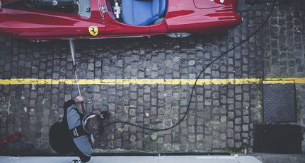 So wird bei Fiskens ein millionenschwerer Ferrari
