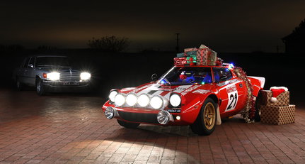 Hoffentlich hat Santa in seinem Stratos-Schlitten die Gewichtsverteilung im Blick!
