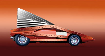 This exhibition in Turin celebrates the design master Marcello Gandini