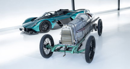 Aston Martins Rekordjäger, der wie eine Rasierklinge die Luft durchschnitt