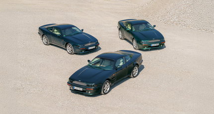 For this collector, one green Aston Martin V8 Coupe simply wasn't enough