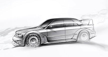 Freut Euch Racer! HWA baut einen neuen Mercedes-Benz 190E EVO II