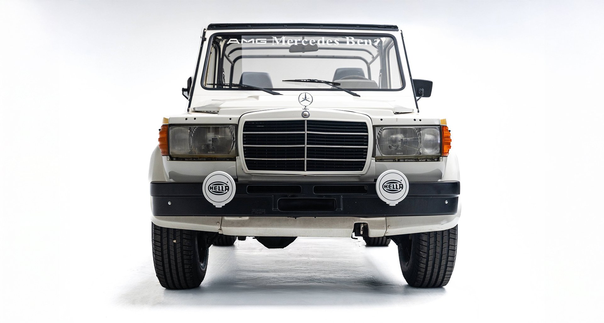 Something on my face? AMG's first-ever G-Wagen was bonkers