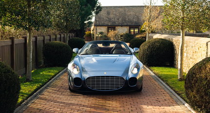 Dieser handgeschaltete Ferrari 599 GTZ S Nibbio Spider von Zagato ist der ultimative Genusscruiser