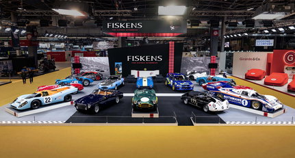 Fiskens verwandelt die Pariser Rétromobile in eine Motorsport Hall of Fame