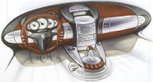 A design drawing from 1996. A design drawing from 1996.
