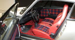 Tartan seats in a 1974 Porsche 911 Turbo 2,7 Coupé. Tartan seats in a 1974 Porsche 911 Turbo 2,7 Coupé.