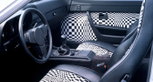 Op-art style 'Pascha' seats in a 1979 Porsche 924. Op-art style 'Pascha' seats in a 1979 Porsche 924.