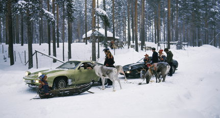 Snapshot: Wenn Gran Turismo in Lappland auf Ren-Sport trifft