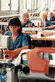 Working on seat covers for the Porsche 911 in 1998. Working on seat covers for the Porsche 911 in 1998.