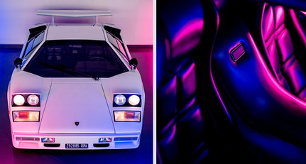 Erleben Sie Ferruccio Lamborghinis persönlichen Countach hautnah
