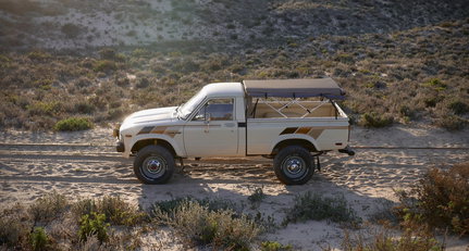 Outlast the apocalypse with this perfectly beige Toyota Hilux