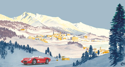 Diesen eisigen Concours of Elegance in St. Moritz sollten Sie nicht verpassen