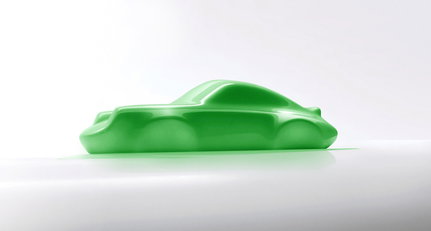 Stéphane Dufours jüngste Skulptur stellt die Wunder des Widebody-911 zur Schau