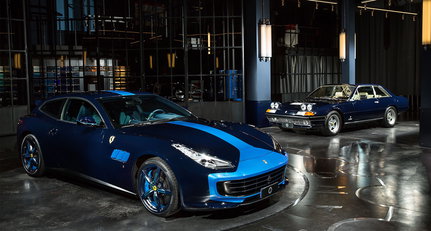 Garage Italia Customs Ferrari GTC4 Lusso ist ein blaues Wunder