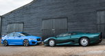 Jaguar XFR-S meets XJ220 Jaguar XFR-S meets XJ220
