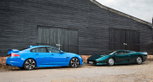 Jaguar XFR-S meets XJ220 Jaguar XFR-S meets XJ220