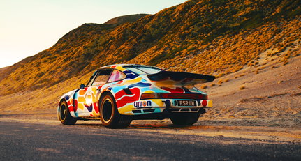 Cut through the digital noise with this golden-era Porsche RSR art car