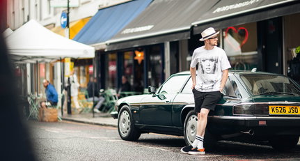 Cruising West London with King Nerd in a Jaguar XJ-S Lynx Eventer