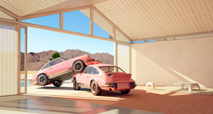 Honey, I see pink Porsches! Chris Labrooy’s latest works