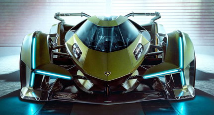 Anyone can thrash Lamborghini’s wild new V12 Vision Gran Turismo