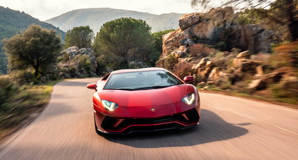 Exploring off-season Sardinia with an Ad Personam Lamborghini