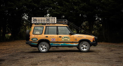 Embark on your own Camel Trophy adventure with these two Land Rovers