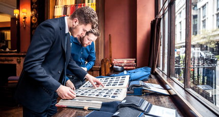 Ein berühmter Herrenschneider der Savile Row lüftet den Vorhang lcw17_011.jpg