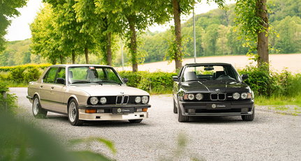 Wenn einer nicht genug ist – wie wäre es mit zwei Superlimousinen von BMW?