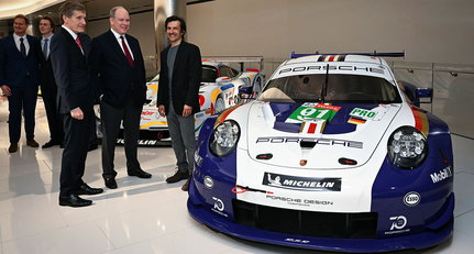 Porsche feiert 75 Jahre in der fürstlichen Autosammlung von Monaco