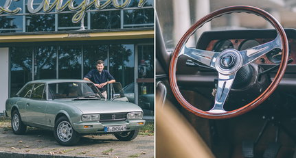 This Peugeot 504 made Christof Dame miss the fall of the Berlin Wall
