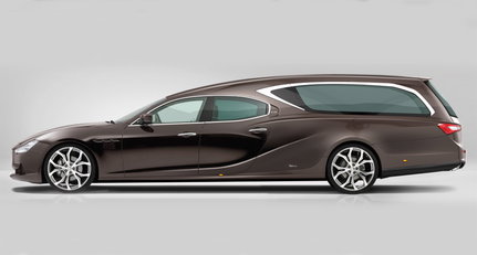 Wenn ein Maserati Ghibli Trauer trägt