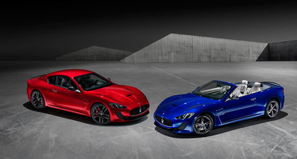 100 Jahre Zweisamkeit: Maserati GranTurismo MC Stradale und GranCabrio MC Centennial Edition