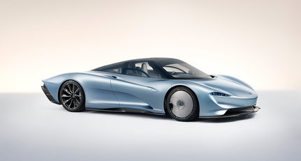 Der neue McLaren Speedtail ist ein Supersportler vom Winde verweht