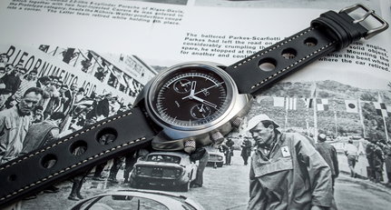 Ein Chronograph im Geiste der goldenen Epoche des Motorsports