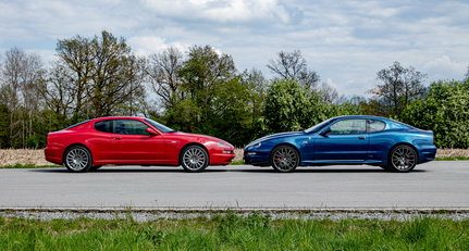 Diese zwei Maserati aus den frühen 2000ern bieten 16 Zylinder Fahrvergnügen