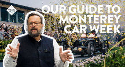 Sehen Sie sich unseren Guide für die Monterey Car Week 2026 an
