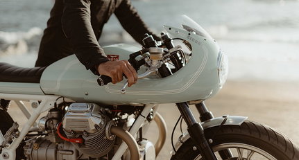 This Moto Guzzi will make you green with envy