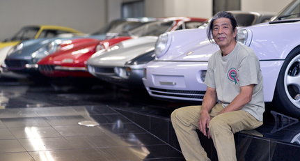Naito-san and his collection Naito-san and his collection