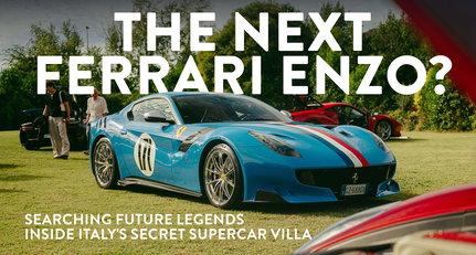 The Next Ferrari Enzo? We found it inside Italy's Secret Supercar Villa