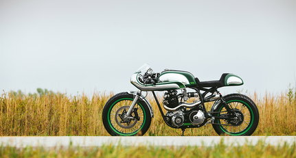A Norton Commando called 'Misty Green'