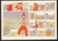 Hergé "Les Aventures de Tintin - On a marché sur la Lune" 1954. © Hergé/Moulinsart 2016