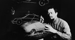 Ferdinand Alexander Porsche designing the 911. © Porsche archives