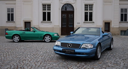 Is this pair of R129 Mercedes-Benz SLs the peak of 1990s madness?