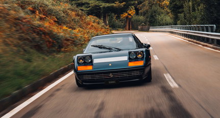Die lange Heimfahrt entlang des Lago Maggiore in einem Ferrari 512 BB ist der wahre Autohimmel