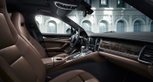 Interior of the 2014 Porsche Panamera Exclusive Series. Interior of the 2014 Porsche Panamera Exclusive Series.