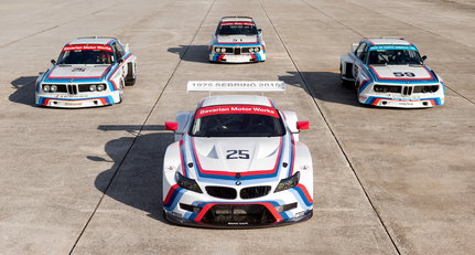 BMW banks on classic colours to bring Sebring success